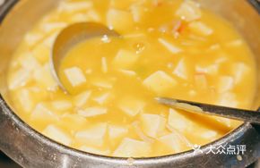 Chicken Wing Seafood Tofu Soup