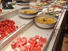 自助取餐区-快乐爱斯米牛排自助(太原街万达店)