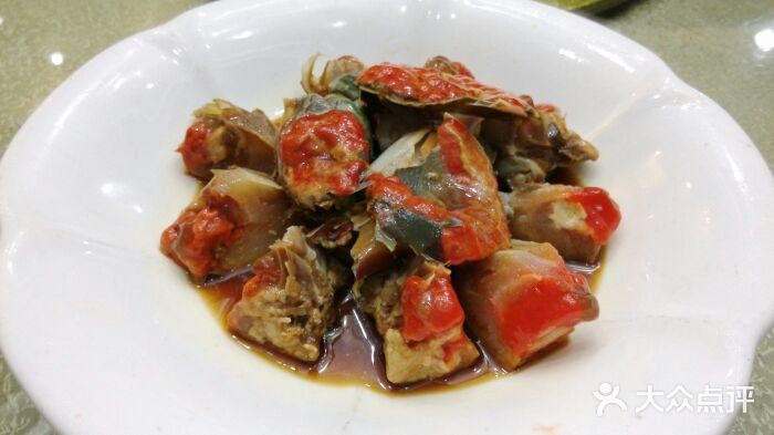 宁海食府(四明中路店-酱青蟹-菜-酱青蟹图片-宁波美食-大众点评网