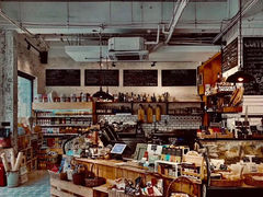 面包甜点陈列柜-Alimentari早午餐(安福路店)