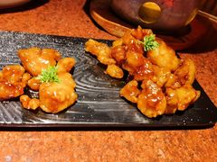 雪花糖醋里脊-绿茶餐厅(蓝色港湾店)