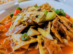 肝腰合炒-柏合黄记豆腐皮饭店