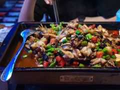 炭烧牛蛙平锅紫苏味-蘭奢雅集·江浙菜(青山江滩店)