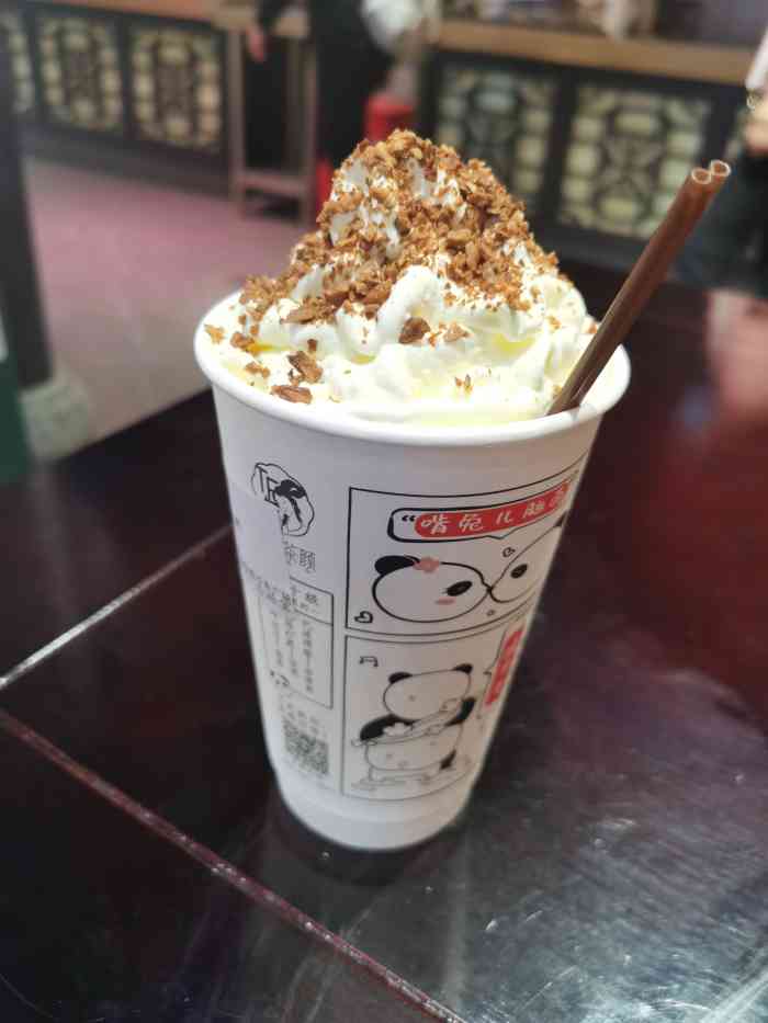 蜀色茶颜(宽窄巷子东广场店)-"平时不怎么喝奶茶的,女儿喜欢喝,自己