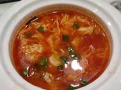 西红柿鸡蛋汤-煎饼卷大葱·非遗传承·潍坊菜(十笏园店)