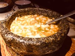 石锅鸡汤豆腐-绿茶餐厅(乐峰广场店)