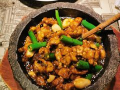 石锅杭椒牛蛙-桂满陇-西湖船宴(西单大悦城店)