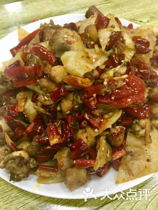 大舌汇大盘鸡辣子鸡图片 - 第6张