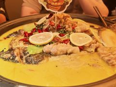 -探鱼·鲜青椒爽麻烤鱼(北京路天河城店)