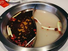 骨汤鸳鸯锅-华晟山城火锅(东城天下店)