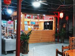 大堂-麒麟羊庄酒店内庭院(新风街豪威麒麟店)