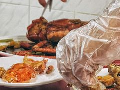 酱油王干煎生虾-新峰肉骨茶