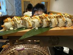 炸虾鳗鱼寿司-九田家黑牛烤肉料理(中北镇店)
