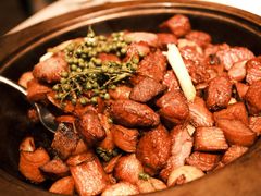 煎烹雪花牛肉-狮王府淮扬菜(夫子庙老门东店)