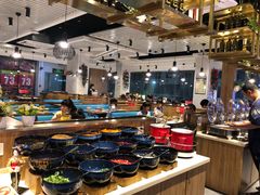 自助取餐区-思密达韩式自助烤肉火锅(公明店)