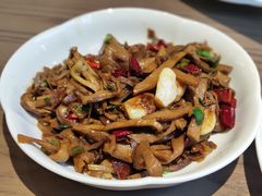 三层肉炒建瓯笋芽-四道菜·福建菜馆(新街口金鹰店)