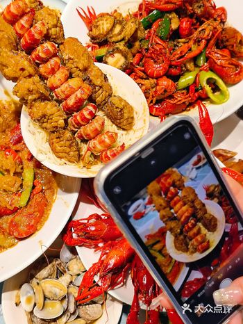 西湖边秘密花园露台宝藏小龙虾圣地️