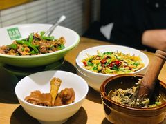 皮蛋青椒擂茄子-费大厨辣椒炒肉(皇庭广场店)