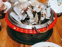 -东来菜馆•手抓海鲜家常菜•海鲜锅贴(鸽子窝店)