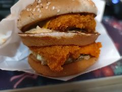 重磅双层鸡排堡-肯德基(电力路店)