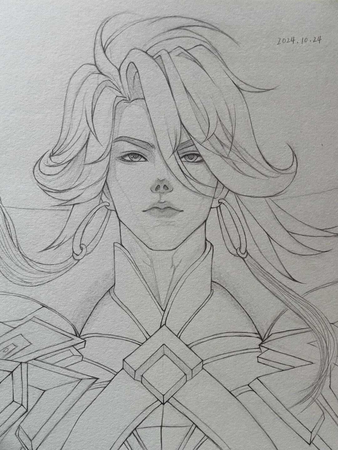 "这里是唯我所统帅的战场"#手绘 #画画