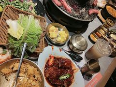 -草家酱蟹炭火烤肉店(珲春南路一店)