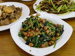 麻酱拌菠菜-聚发号清真菜馆