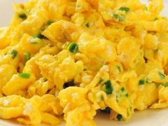 小葱炒鹅蛋-李记大厨