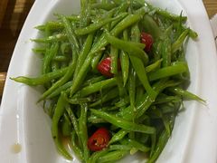 扁豆丝-闻道食府烙饼卷带鱼(原车耳营店原大觉寺店)