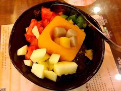 香芒厚切水果冰砖-鲜芋仙(苏州干将店)