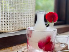 玫瑰与山泉米酒的浪漫-素描餐厅(灵隐天竺店)