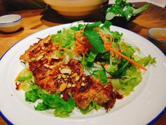 香茅烤鸡肉捞檬粉-阮氏娘·越南料理(双子塔店)