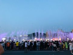 -大连星海广场音乐喷泉