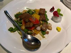 黑椒爆炒雪花牛肉粒-皇朝会.经典传统粤菜(外滩店)