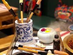 五彩毛笔酥-长安大牌档之西安博物院文化餐厅(中贸店)