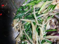 韭菜土豆丝-浩文烧烤