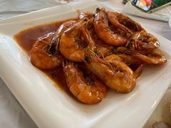 油焖大虾-1910老鲁味海鲜·戳子肉·青岛菜(金沙滩店)