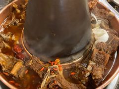招牌羊蝎子锅底-颐品居涮肉(乌鲁木齐中路店)