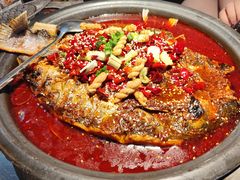 -探鱼·鲜青椒爽麻烤鱼(天一广场店)