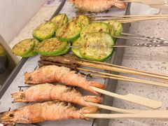 盐烤罗氏虾-白仁仔· 活烤海鲜 宵夜(豫园店)