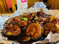 炸茄盒-都江堰石锅鱼