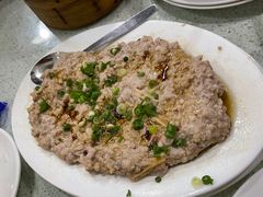 土魷蒸肉餅-尝囍煲仔小菜