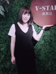 免打理甜美修颜中短发-V-STAR威斯达•高级私人定制