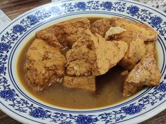 炖卤水豆腐-峪鸡餐厅
