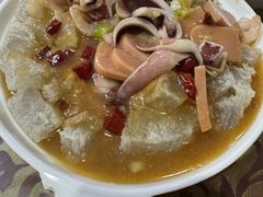 三鲜焖子-友利砂锅居(烟台店)