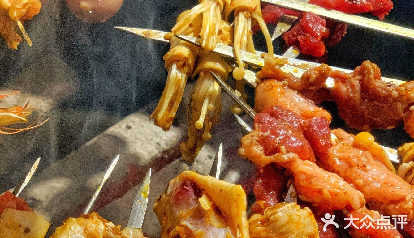 金华大口吃肉大口炫酒｜水浒烤肉太顶了‼️  