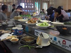 自助取餐区-咕叽咕叽自助烤肉小火锅(西城广场购物中心店)