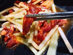 生拌牛肉-雾山韩式烤肉·海南糟粕&椰子鸡火锅·海景餐厅(三亚绿发山海天JW万豪酒店)