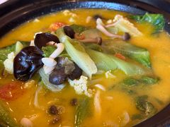 浓汤金钩杂菜煲-烧肉馆(古北水镇景区店)