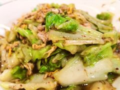 虾酱鸡蛋炒莲白-渔娘渔家丹东海鲜(东直门店)